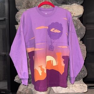 Disney UP Spirit Jersey Long Sleeve graphic  (Paradise Falls)